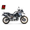 AKRAPOVIC Exhaust tip Titanium Black BMW F850GS