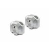 SW Motech Handlebar Riser Silver + 20 mm