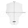 Windshield WRS Caponord Honda Africa Twin CRF1100L Adventure clear 20-23