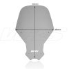 Windshield WRS Touring Honda Africa Twin CRF1100L smoked 20-23