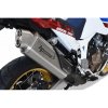 Exhaust Muffler HP Corse 4 Track Steel Black Honda Africa Twin CRF1000L