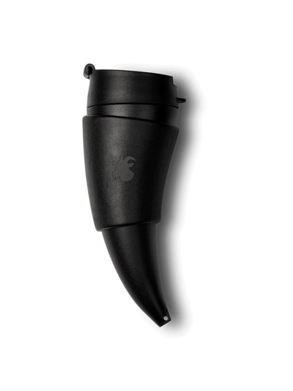 GOAT MUG Black 350 ml (pravá kůže) (Objem 350 ml)