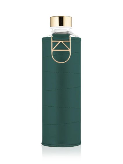 1942 1942 sklenena lahev s obalem z umele kuze equa forest green 750 ml