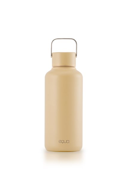 Lehká nerezová lahev EQUA Timeless Latte 600 ml a 1000 ml (Velikost varianty 1000 ml)