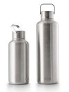 Lehká nerezová lahev EQUA Timeless Steel 600 ml a 1000 ml (Velikost varianty 1000 ml)