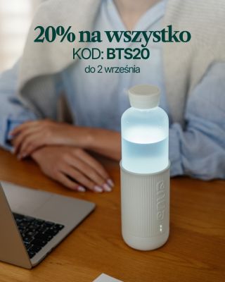 Kiedy zamiga, czas się napić… 🤩 Wszyscy to znamy. Dużo pracy, mało czasu, kawa w biegu, a o wodzie ani śladu. 🙈 Szklana...