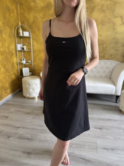 Šaty Tommy Hilfiger, černé