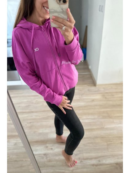 Mikina Calvin Klein, fialová