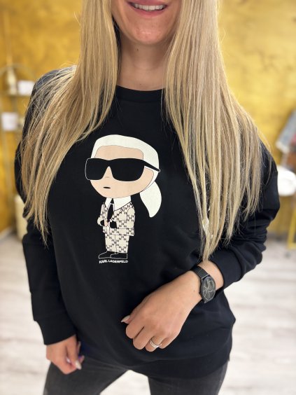 Mikina Karl Lagerfeld, černá