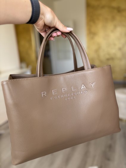 Kabelka Replay, cappucinno