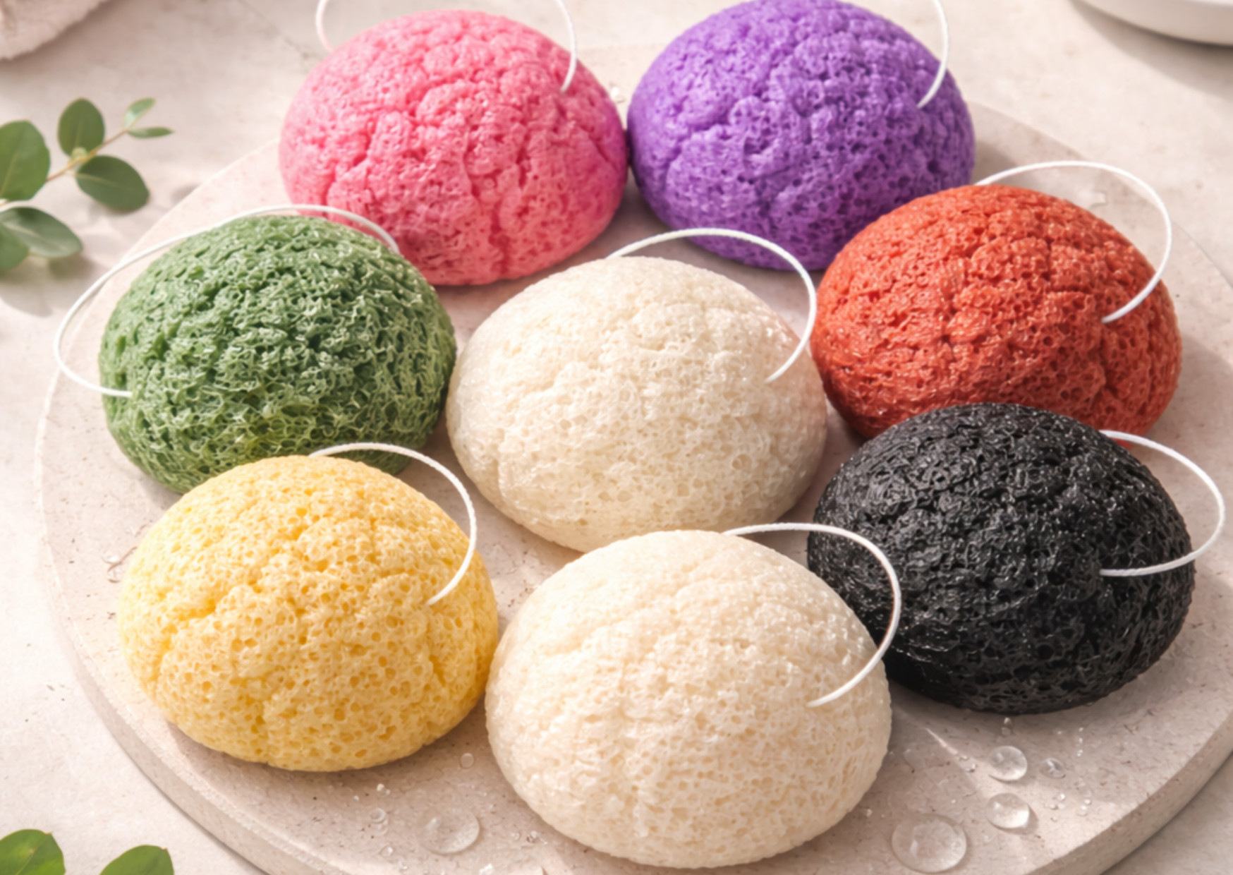 Přírodní zázrak pro šetrné čištění pleti - houbička Konjac