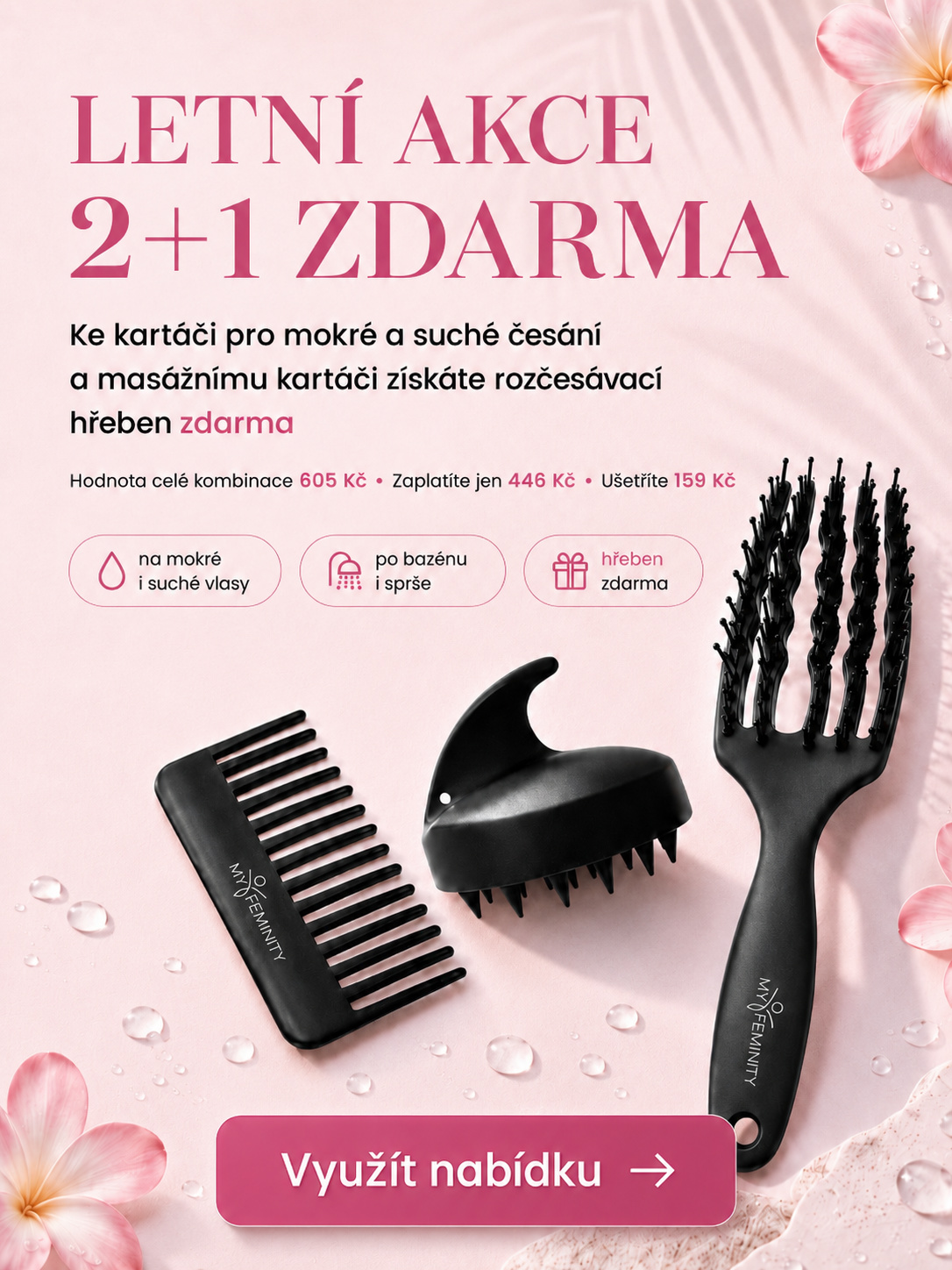 Letní akce 2+1 zdarma