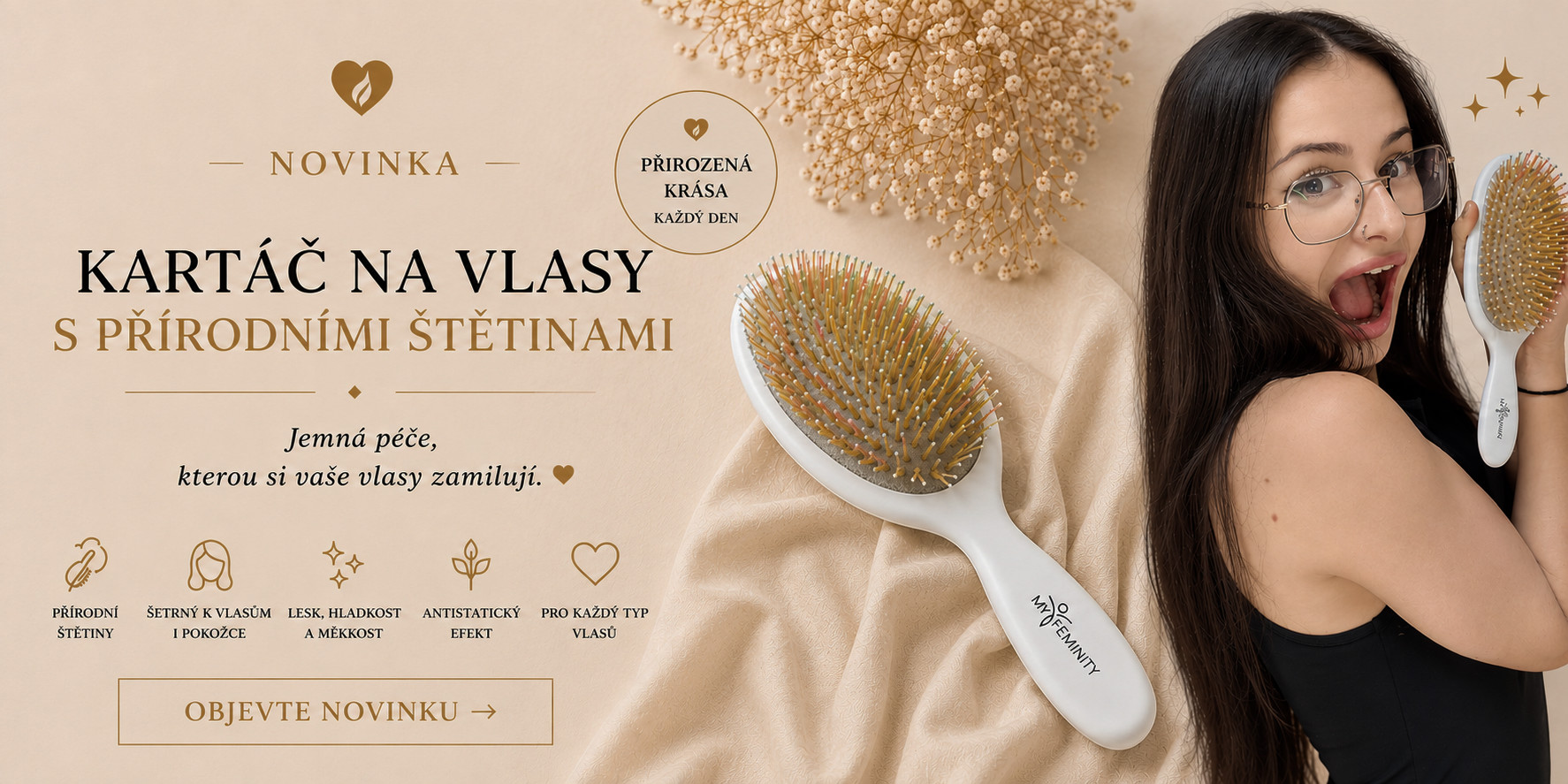 Kartáče na vlasy myfeminity.cz