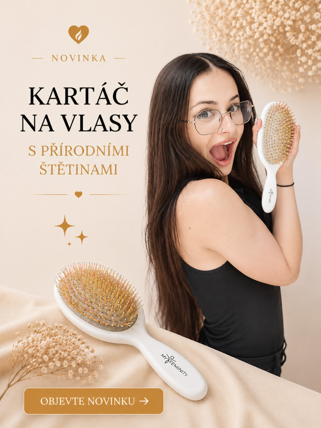 Kartáče na vlasy myfeminity.cz