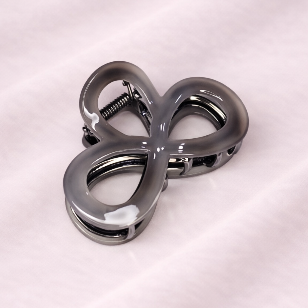 Sedy-kovovy-skripec-do-vlasů-pevny