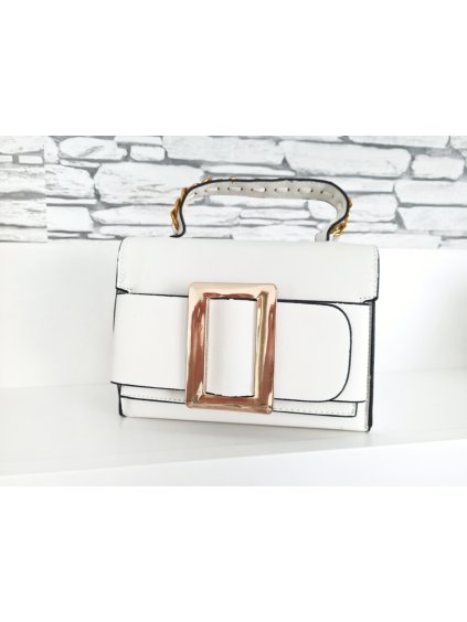 dámská crossbody bílá kabelka myfeminity