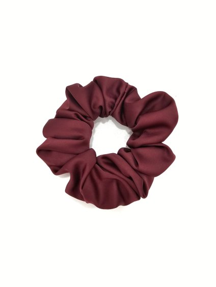 Scrunchie gumička do vlasů SATIN BOREA
