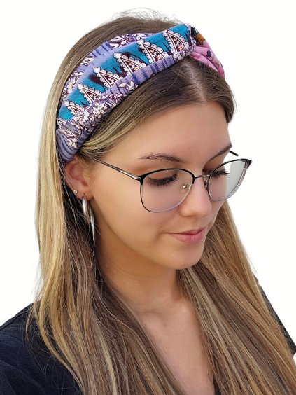 Látková čelenka do vlasů MARKY