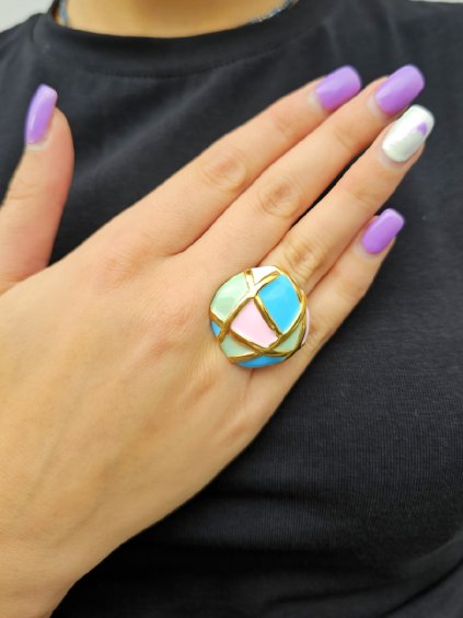 Prsten MOODY multicolor