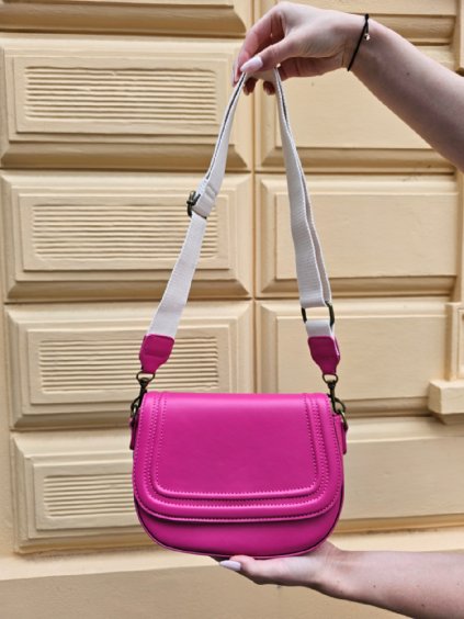 Dámská crossbody kabelka MARTENY fuchsiová