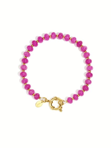 Dámský náramek RONSI s minerály a z chirurg. oceli