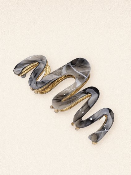 Vlnitý skřipec PEGOLA šedý