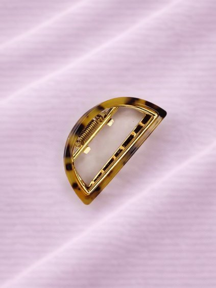 Skřipec do vlasů MINYA leopard