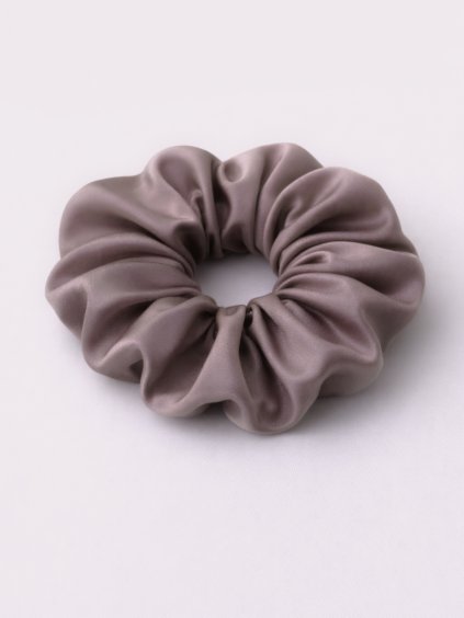 Scrunchie saténová gumička SINOA mauve