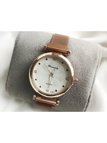 Luxusní dámské hodinky rose gold