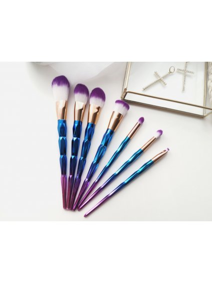 Unicorn duhové štětce na make up myfeminity