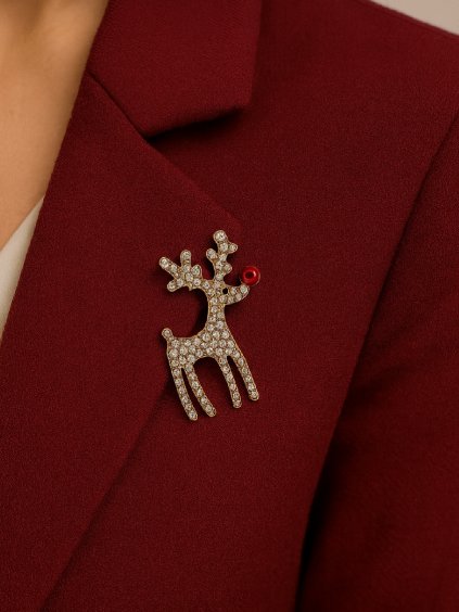 Brož SOBÍK zlatý