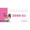 Dárková poukázka v hodnotě 2000 Kč