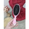 Kartáč na vlasy s kančími štětinami SVĚTLE RŮŽOVÝ