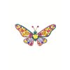 Brož MOTÝL multicolor3