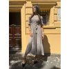 Tmavě béžové španělské šaty ALESSIA2