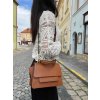 Dámská kožená kabelka SINARE hnědá2