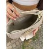 Dámská kožená kabelka BORSE IN PELLE béžová3