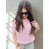 Dámský světle růžový svetr MORINE