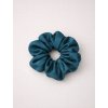 Scrunchie saténová gumička SINOA petrolejová