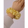 Scrunchie saténová gumička SINOA horčicová2