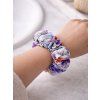 Hedvábná scrunchie gumička VIOLET LOVE IN IDLENESS1