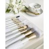Sada profesionálních štětců na make-up - White Luxe Chloe