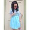 koktejlové šaty mint lace1
