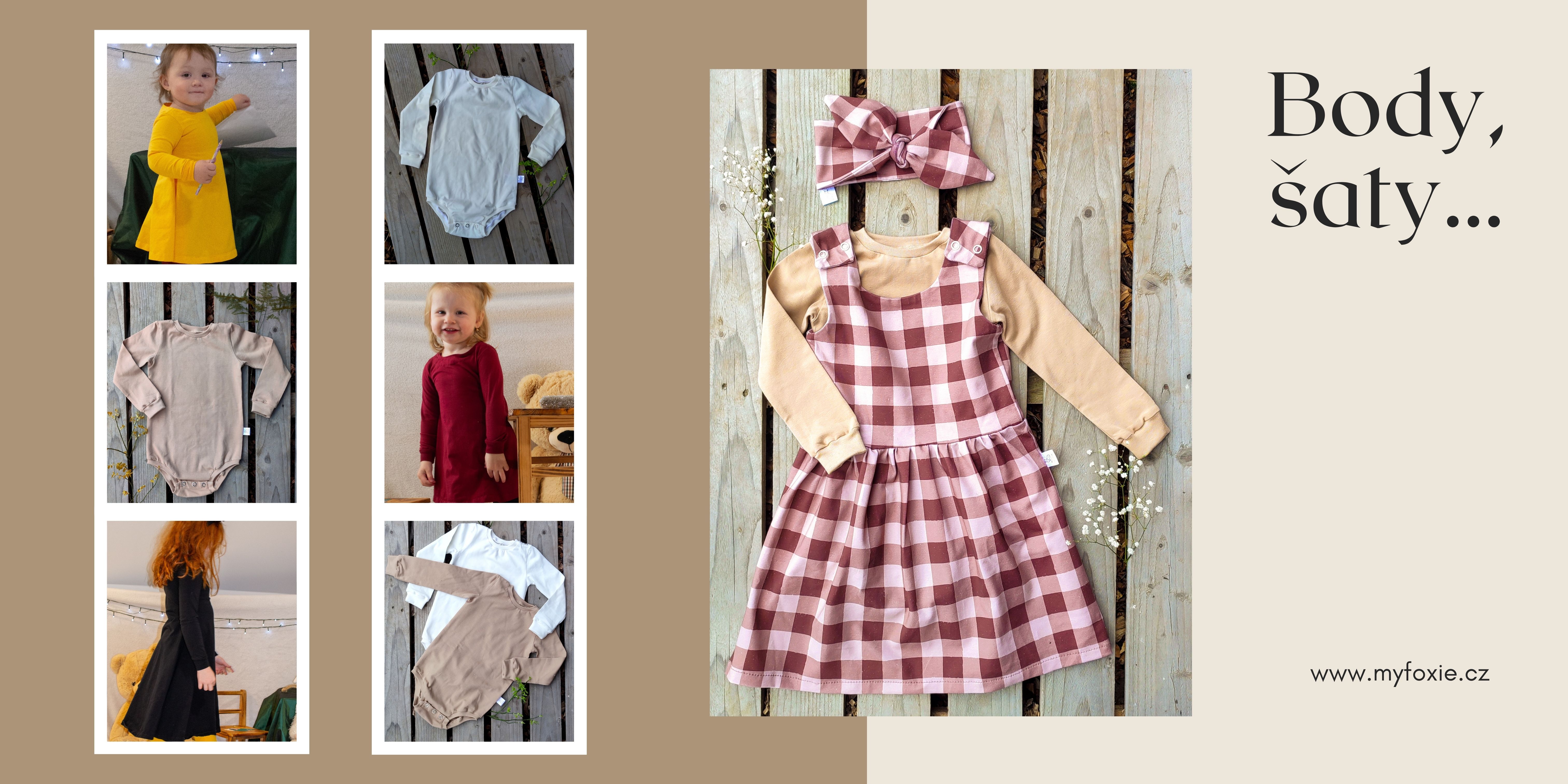 Šaty. Body pozice 1