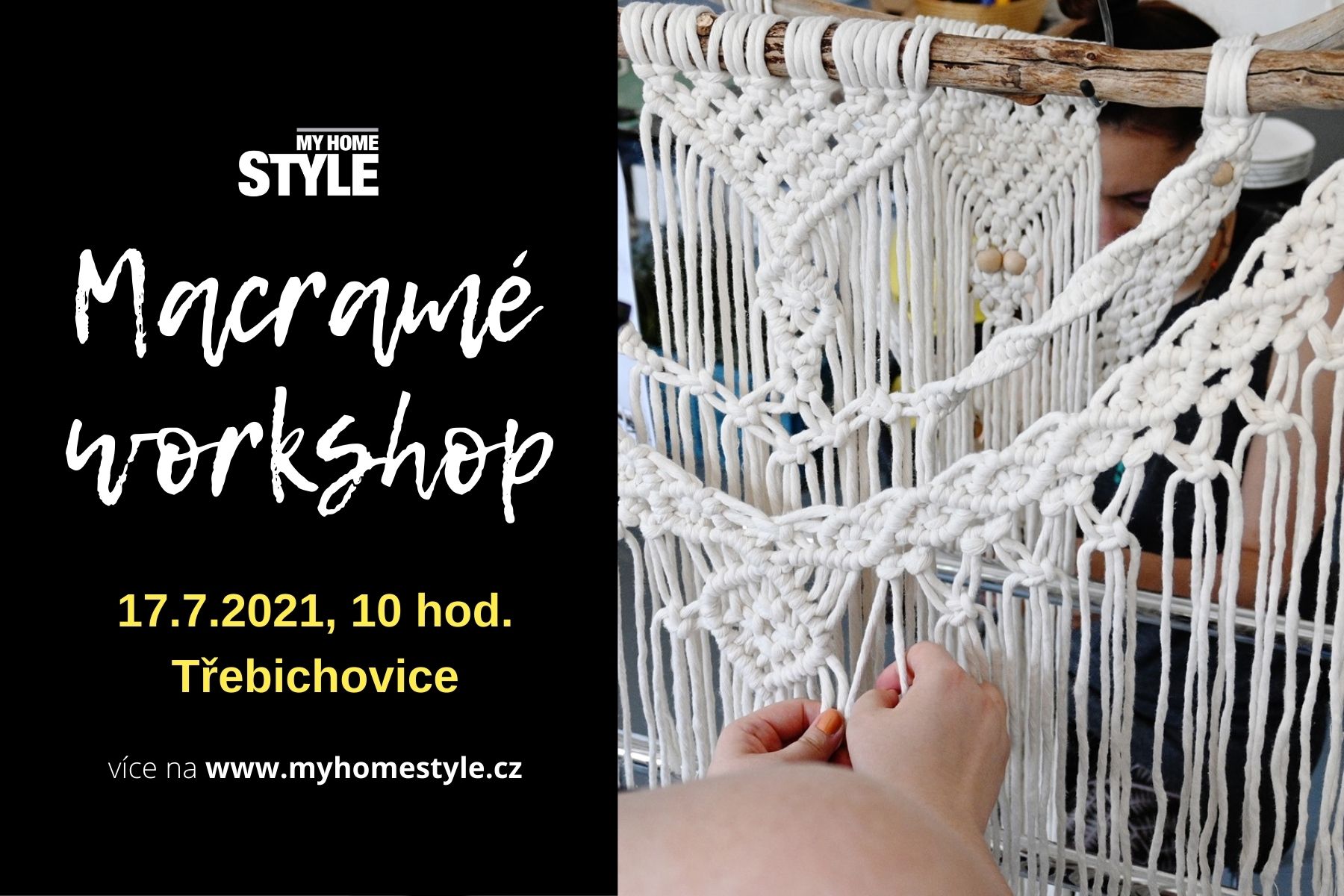 První letošní MACRAMÉ WORKSHOP