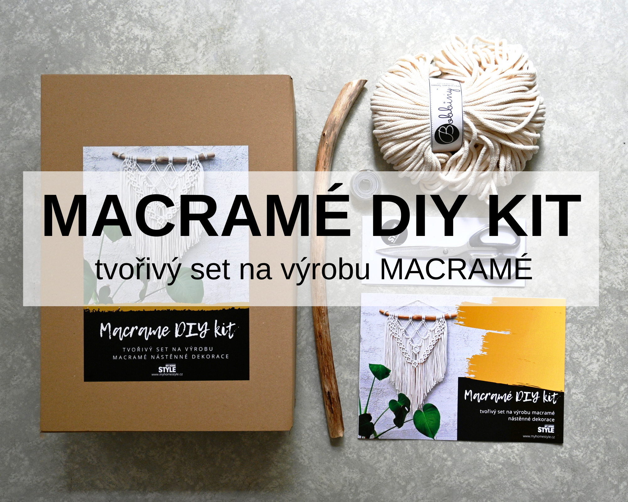 Nový MACRAME DIY tvořivý set na léto