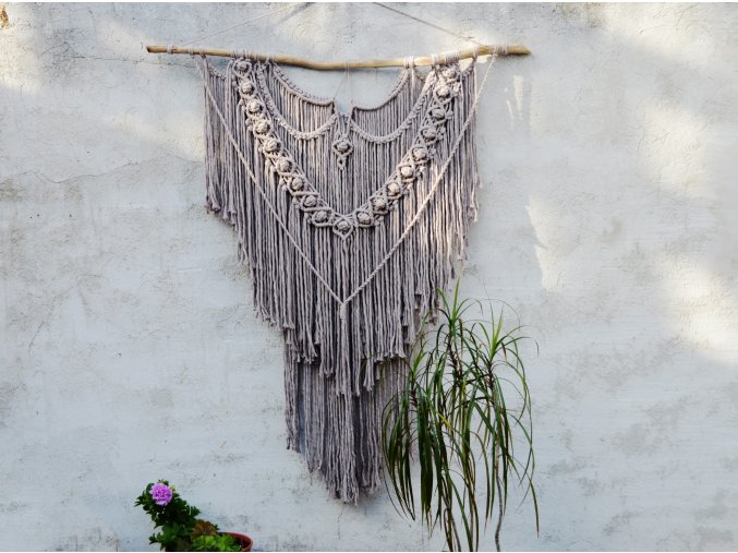 Macramé PEARL XXL