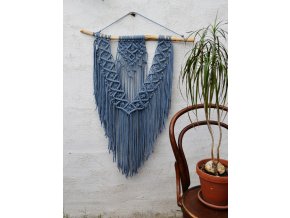 Macramé denim XL