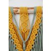 Macramé eucalyptus - mustard