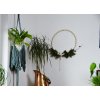Macramé závěs na květiny  - eukalypt SHAGGY